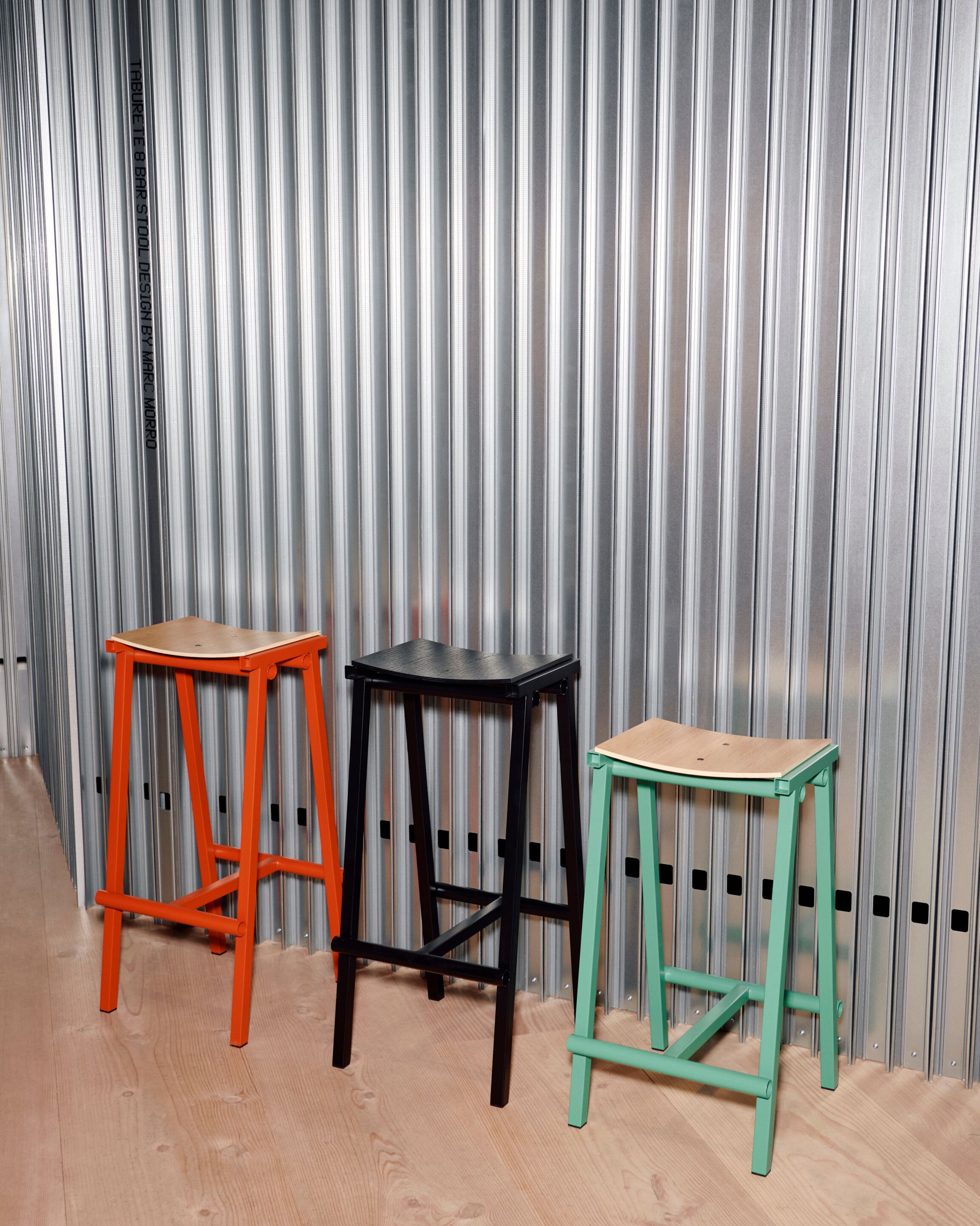 Барный стул с подставкой для ног Hay TABURETE 8 ARCH-00029317 - Вид №15