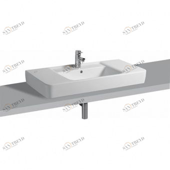 125100000 Накладная раковина на столешницу  прямоугольная Arbi 