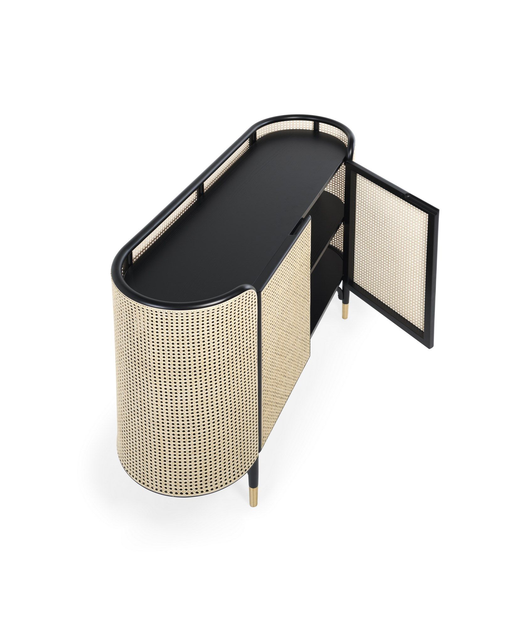 Венский соломенный шкаф с распашными дверями Wiener GTV Design Mos ARCH-00085030 - Вид №7