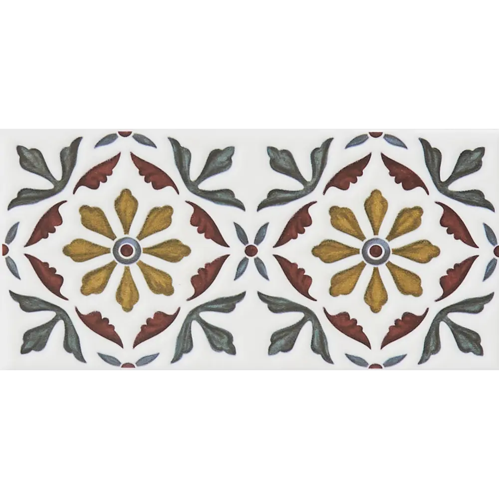 Декор Kerama Marazzi Клемансо для стен ванной и кухни 7.4×15 см 86360094 STLM-0945584