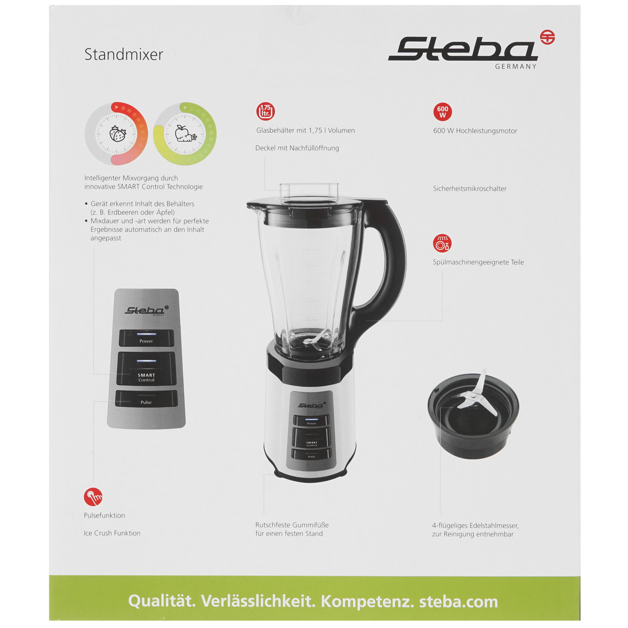 5315598 Блендер стационарный Steba MX 600 белый STDN-0121413 - Вид №7