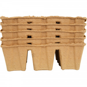 17491061 Кассета рассадная биоразлагаемая 6 ячеек 5 шт.