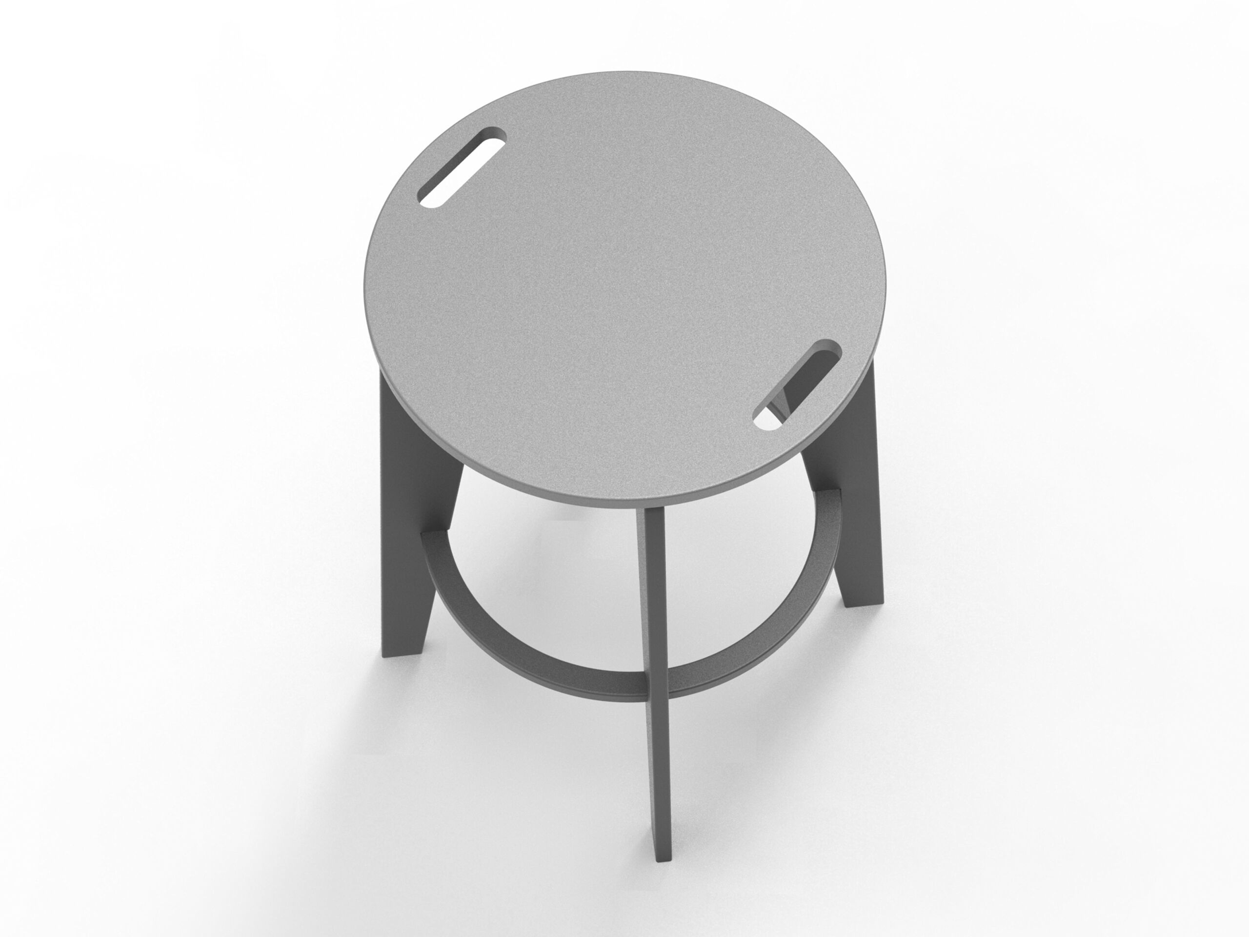 Полиэтиленовый барный стул с подставкой для ног Donye Beat ARCH-00075078 - Вид №6