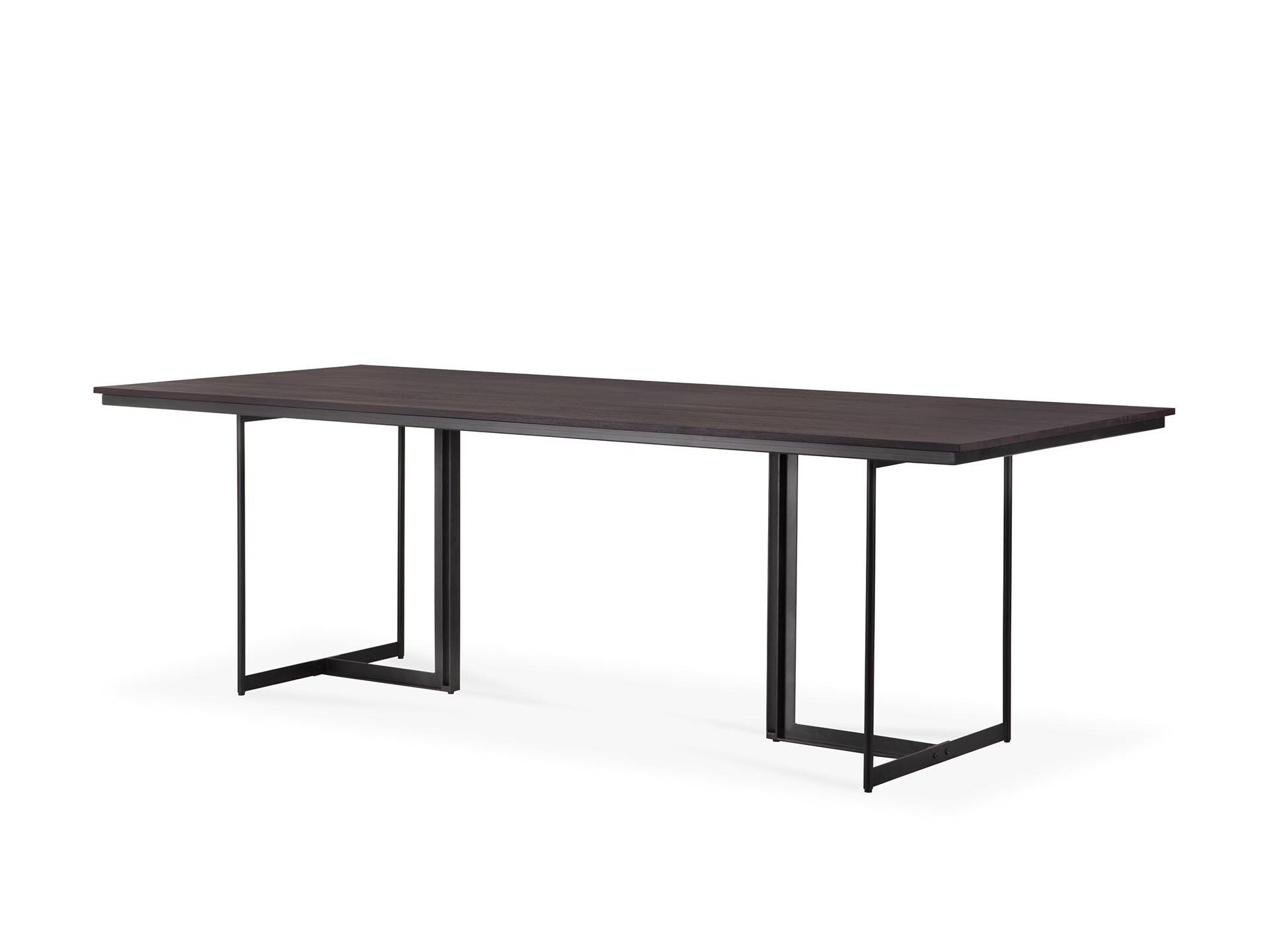 Прямоугольный обеденный стол из тикового дерева Ethnicraft Tacet ARCH-00028122 - Вид №2