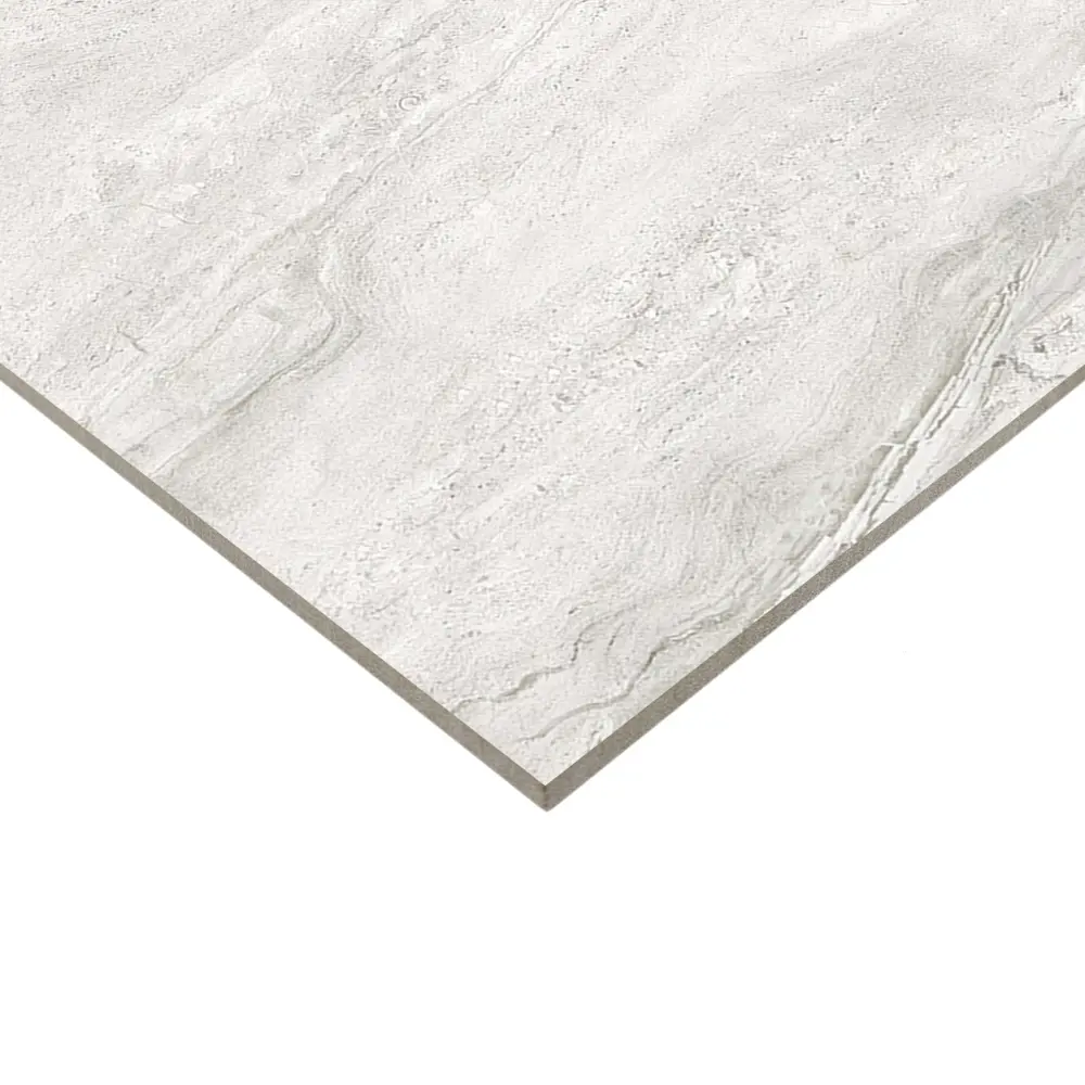 Глазурованный керамогранит Alma Ceramica Marfil 60x120 см 1.44 м² лаппатированный цвет светло-серый STLM-2099737 - Вид №3