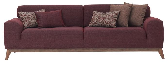 Enza Home 3-х местный тканевый диван Netha sun-id-1480062 - Вид №4