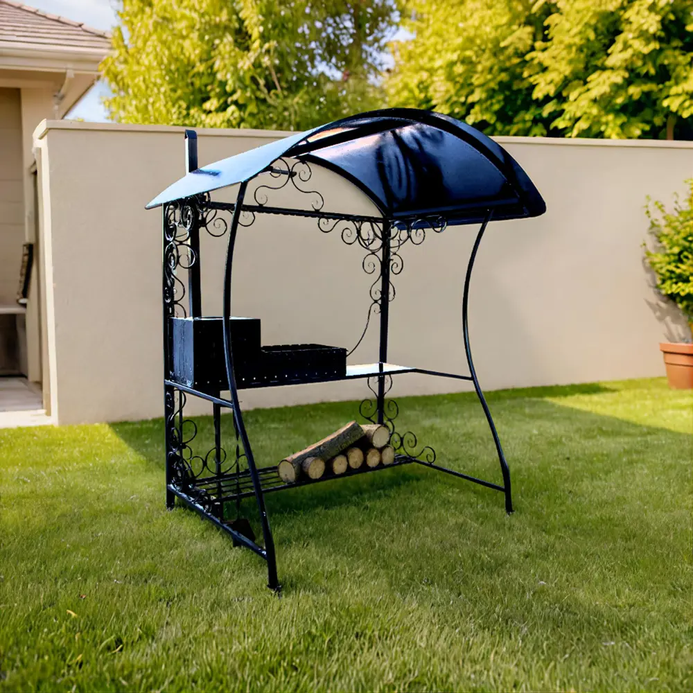 Мангал Загородный очаг 1.5 мм 190x126x221 см Santreyd STLM-2064681 - Вид №2