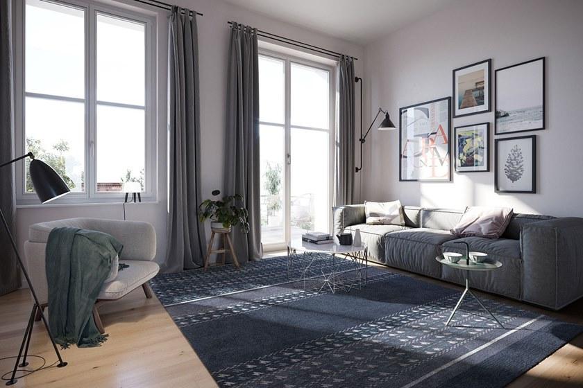 Tapis Rouge Прямоугольный коврик ручной работы Val camonica Tr 1690 - Вид №5