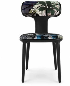 Roche Bobois Стул из мягкой ткани Globe trotter