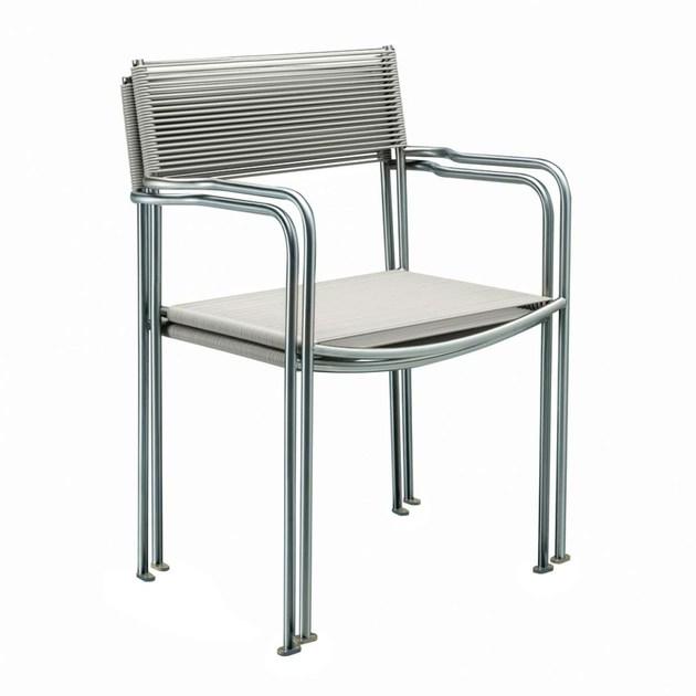 Alias Садовый стул с подлокотниками Green pvc sun-id-1467348 - Вид №1