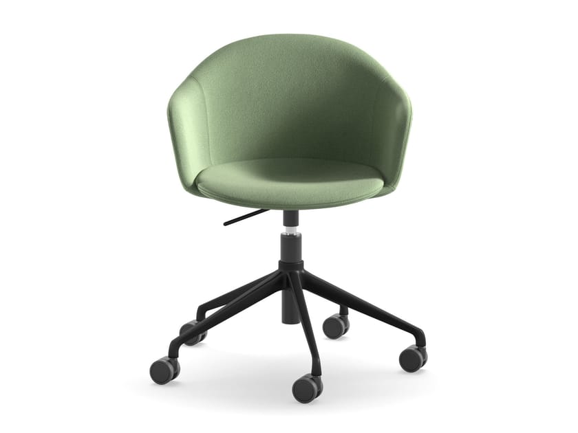Регулируемый по высоте поворотный офисный стул из ткани arrmet Máni Armshell Fabric ARCH-00043004