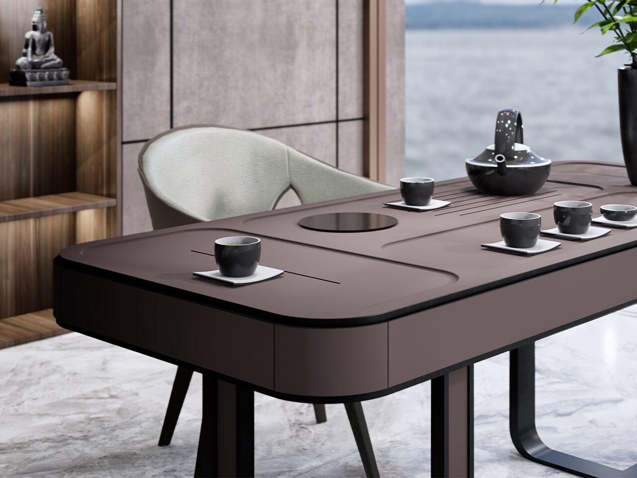 Прямоугольный чайный столик MaxForm Titan ARCH-00150774 - Вид №1