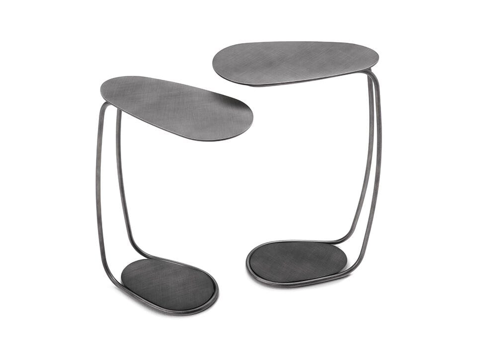 Стальной овальный журнальный столик Cattelan italia YAGO ARCH-00097881 - Вид №1