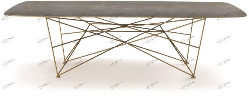 Frigerio Salotti Прямоугольный стол из керамогранита Ray sun-id-1442229