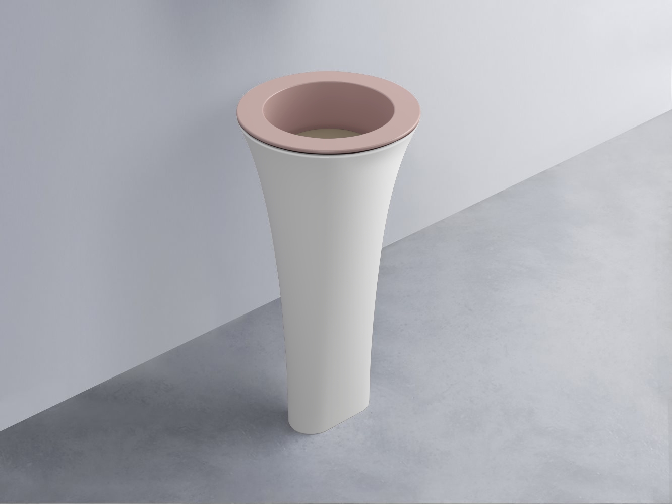 AMLA45-CP+AMPILT-AN+AMCOLT-BL Раковина Amedeo Tondo отдельностоящая cielo Enjoy + Amedeo Ceramica Cielo