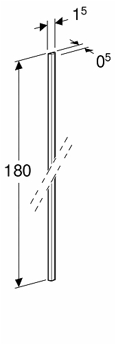 500.923.00.5 Молдинги, Магнитные молдинги для решения ниши IDO  - Вид №6