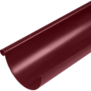 Желоб полукруглый 2000 D125 мм цвет вишня