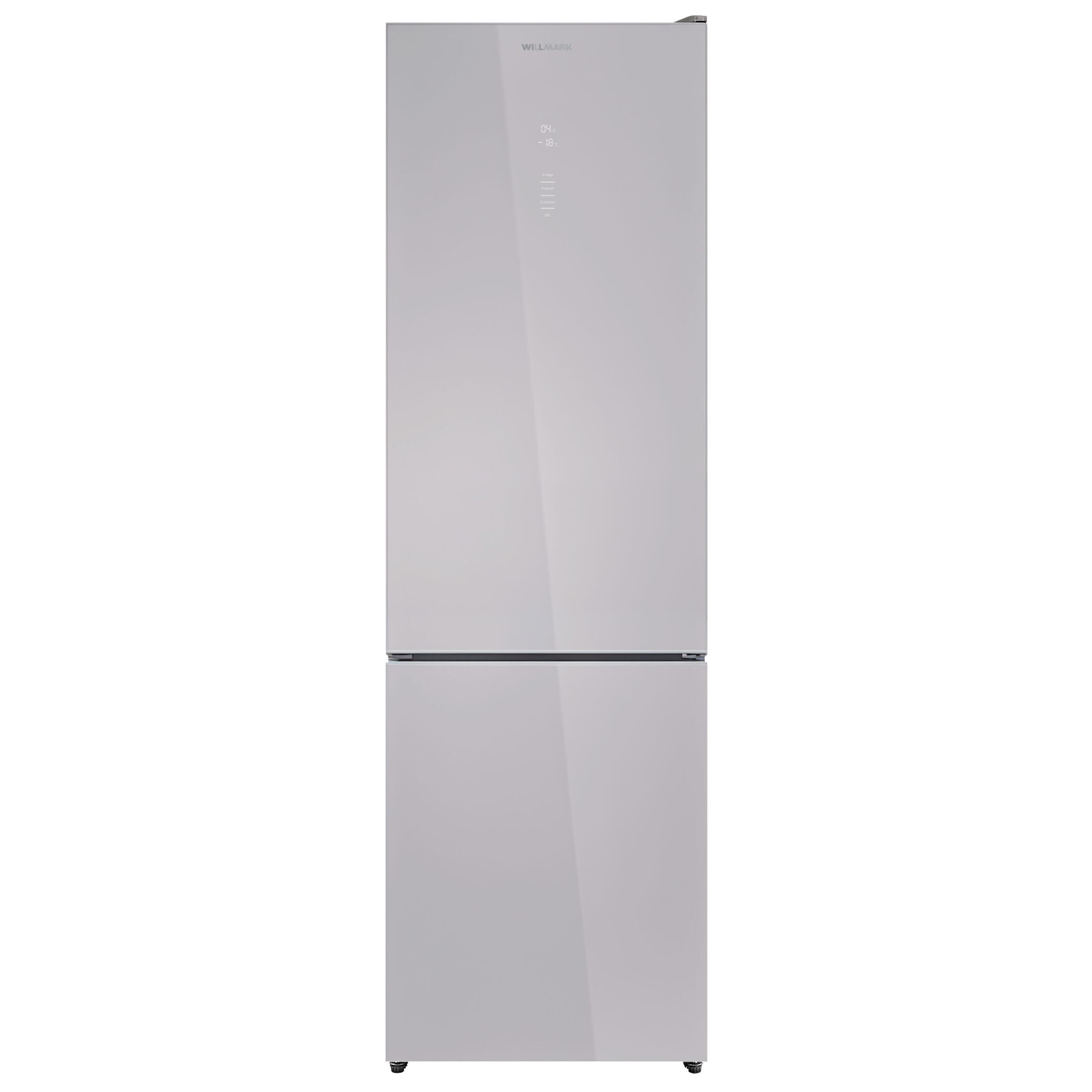 9260621 Холодильник с морозильником   WILLMARK RFN-582DIGG серый STDN-0020426