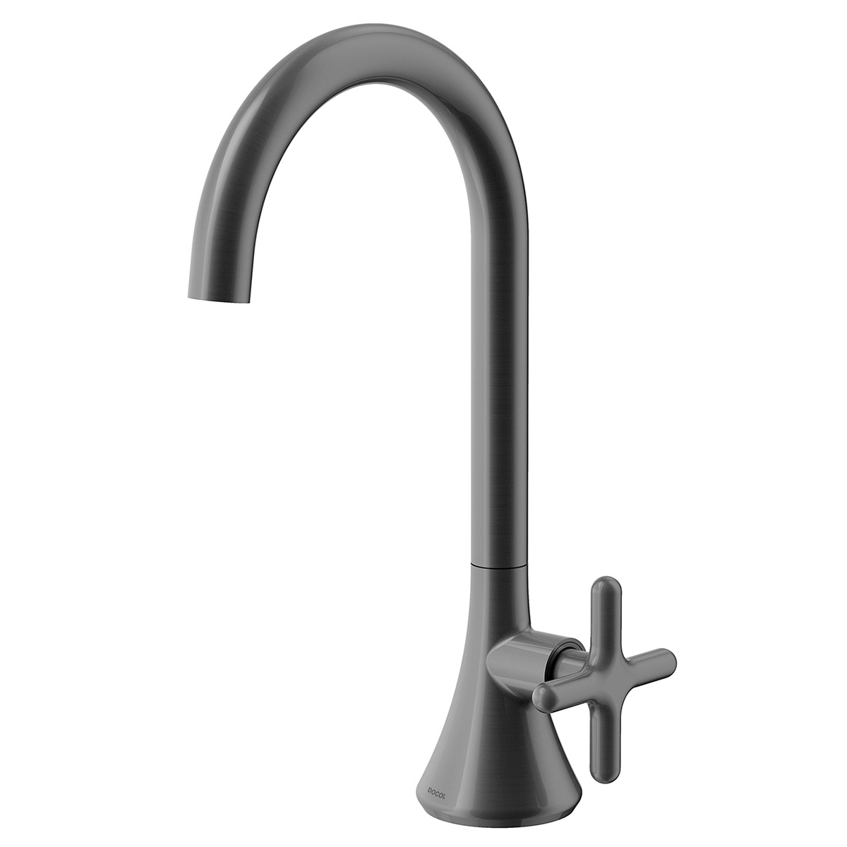 00921070 Смеситель для ванной 290 полированный графит Docol LISS 