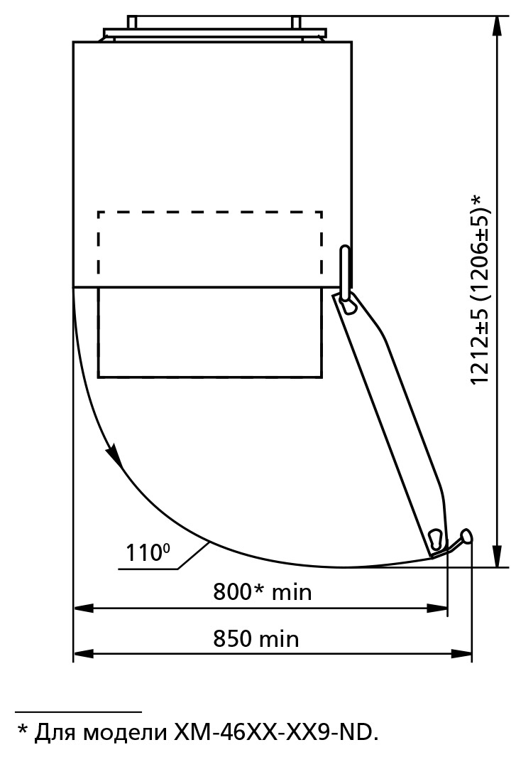 4897757 Холодильник с морозильником   ATLANT ХМ-4621-109-ND белый STDN-0020495 - Вид №12