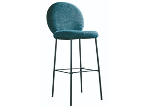 Высокий стул из ткани