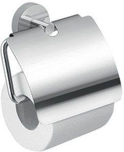 2325(13) Gedy G-Eros, бумагодержатель с крышкой, цвет хром