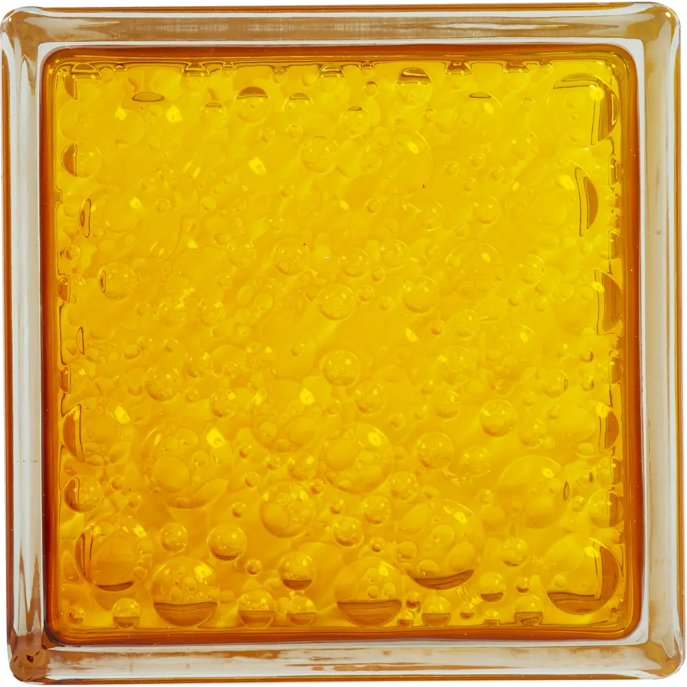 Стеклоблок Богема Савона цвет ярко-медовый VITRABLOCK STLM-2201508 - Вид №2