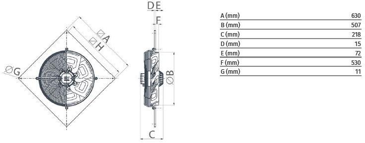 Vortice Спиральный аспиратор Vorticel a-e 42316 - Вид №2