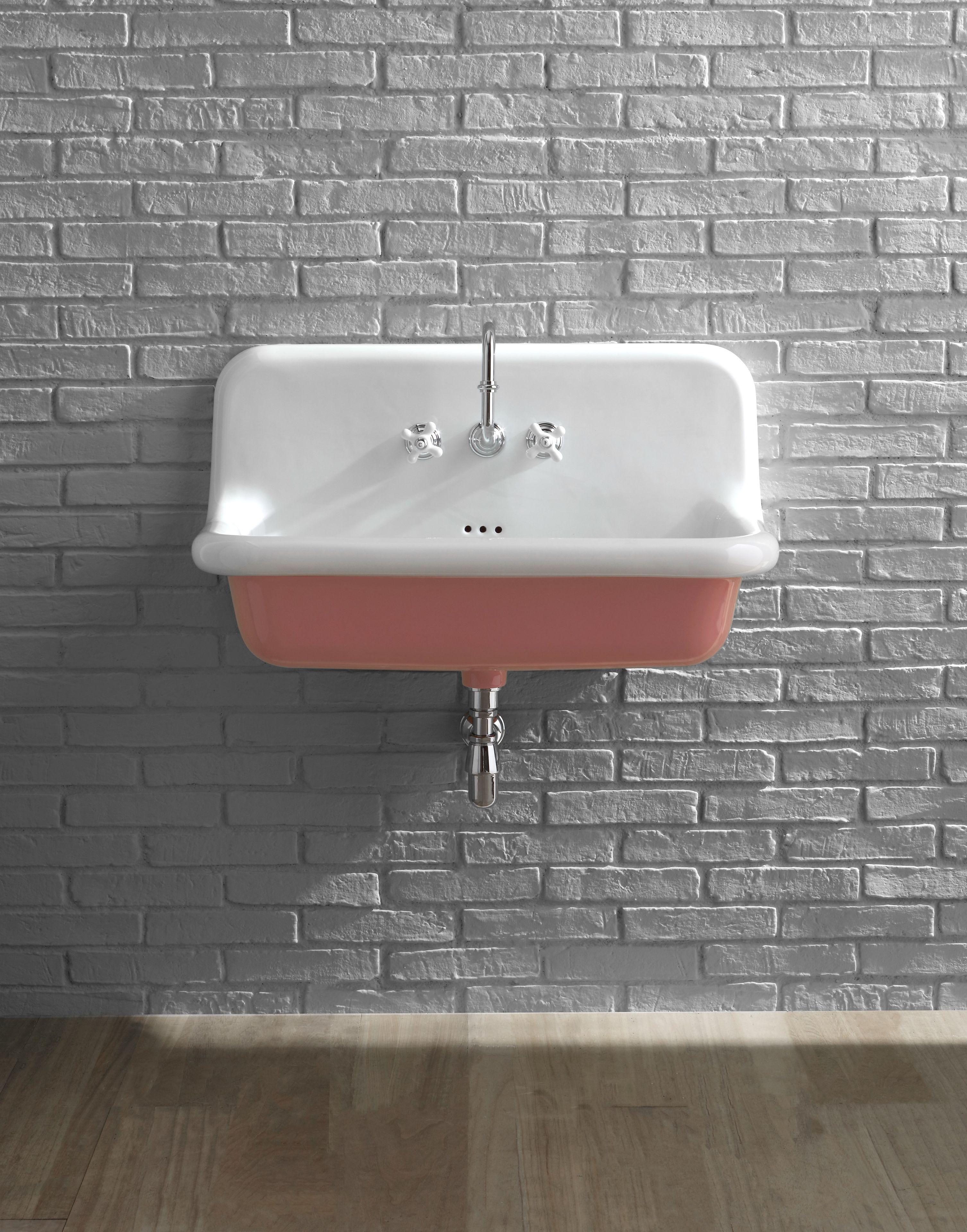 Керамическая прямоугольная подвесная раковина BLEU PROVENCE TrueColors ARCH-00092384 - Вид №5