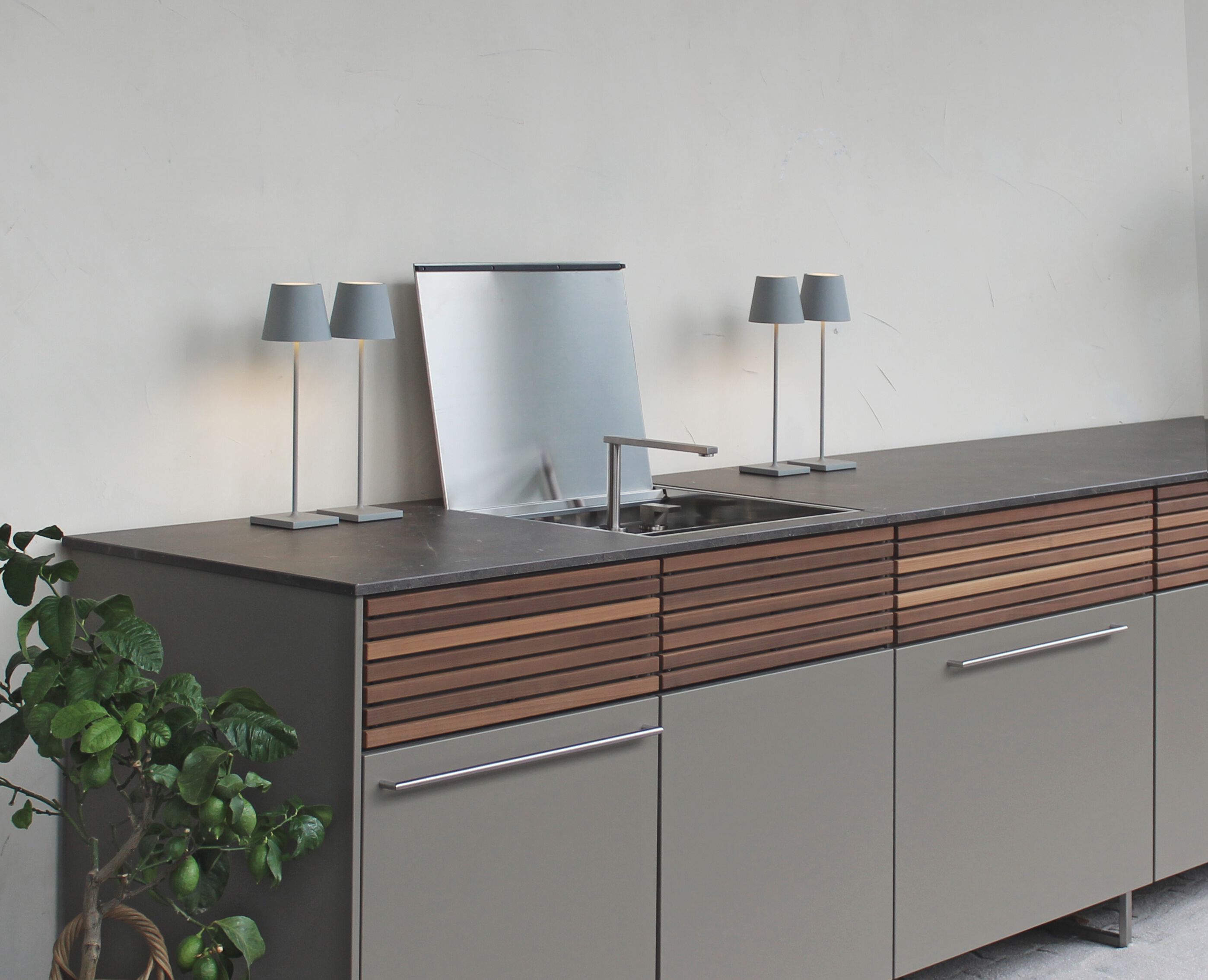 Встроенная кухня на открытом воздухе CUBIC OUTDOOR LIVING CUBIC OUTDOOR KITCHEN C2 ARCH-00117370 - Вид №2