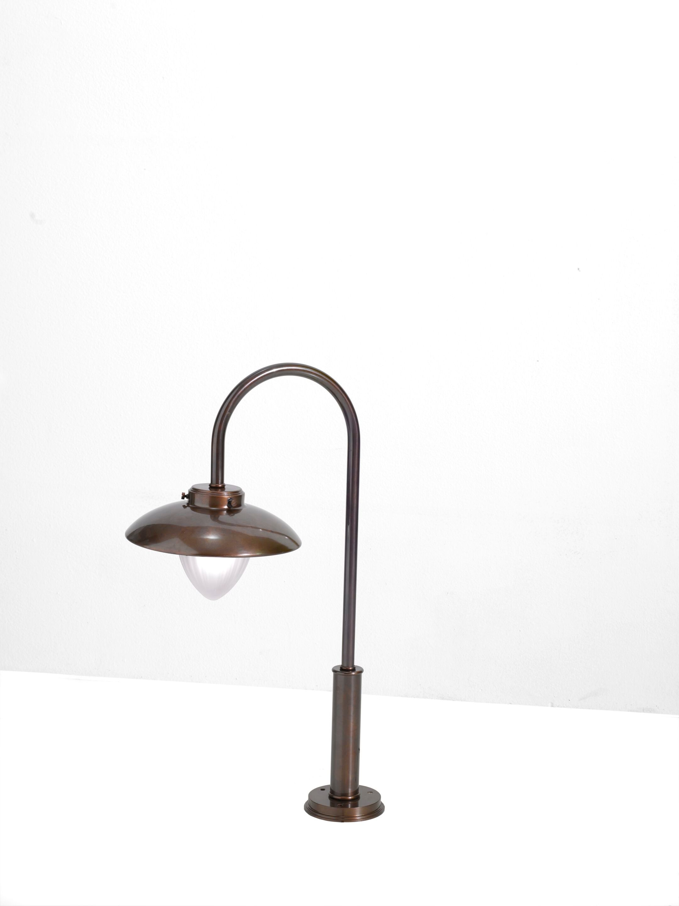 Латунный светодиодный уличный фонарь для сада Cremasco Illuminazione Венецианская традиция ARCH-00024390 - Вид №1