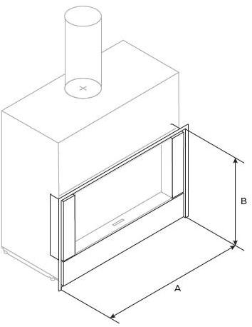 Stûv Встроенный камин на дровах с панорамным остеклением Stûv 22 sun-id-1479961 - Вид №1