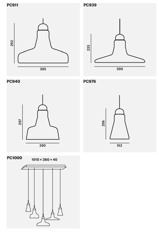 Подвесной светильник из дутого стекла с регулируемой яркостью BROKIS ARCH-00062063 - Вид №7