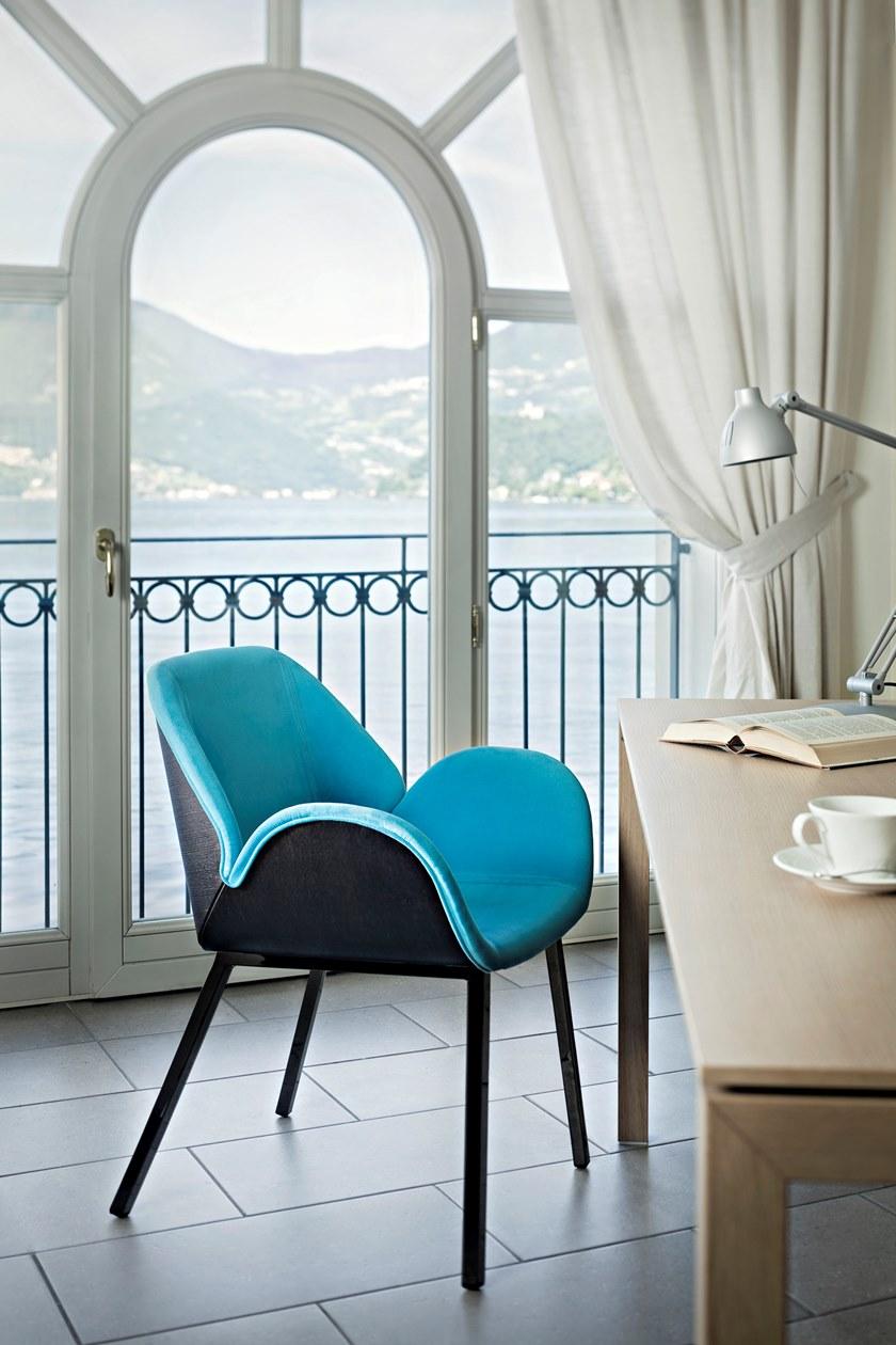 ALMA DESIGN Кресло из ткани с подлокотниками Lips 2071 - Вид №3