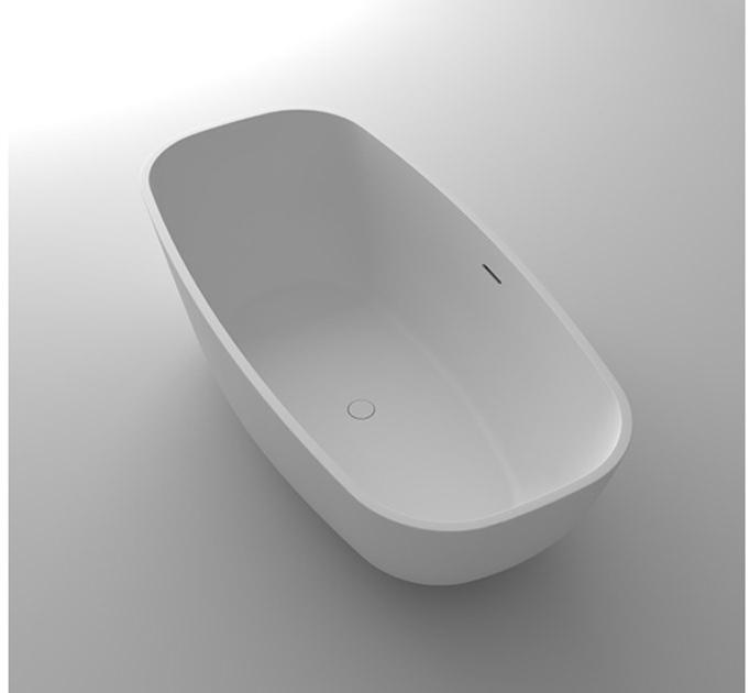 Blu Bathworks® Отдельностоящая овальная ванна цвета blue ∙ stone ™ Azure Bt0308 - Вид №2