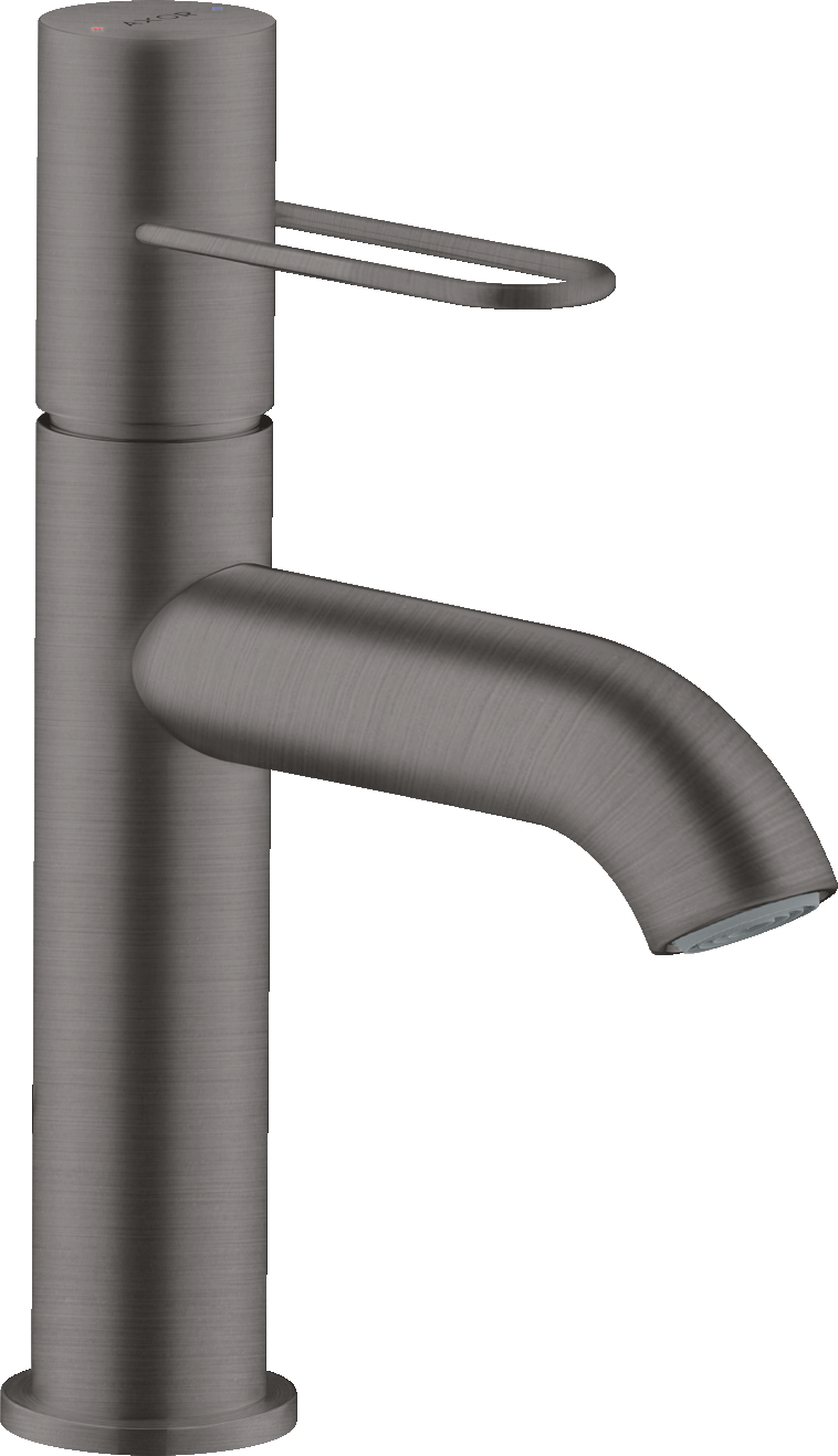 38026340 Смеситель для раковины 100, однорычажный, со сливной ручкой и сливным гарнитуром AXOR UNO