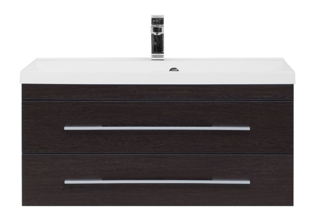 Тумба с раковиной Aquanet Нота NEW 90 венге 0017149300204119 - Вид №2