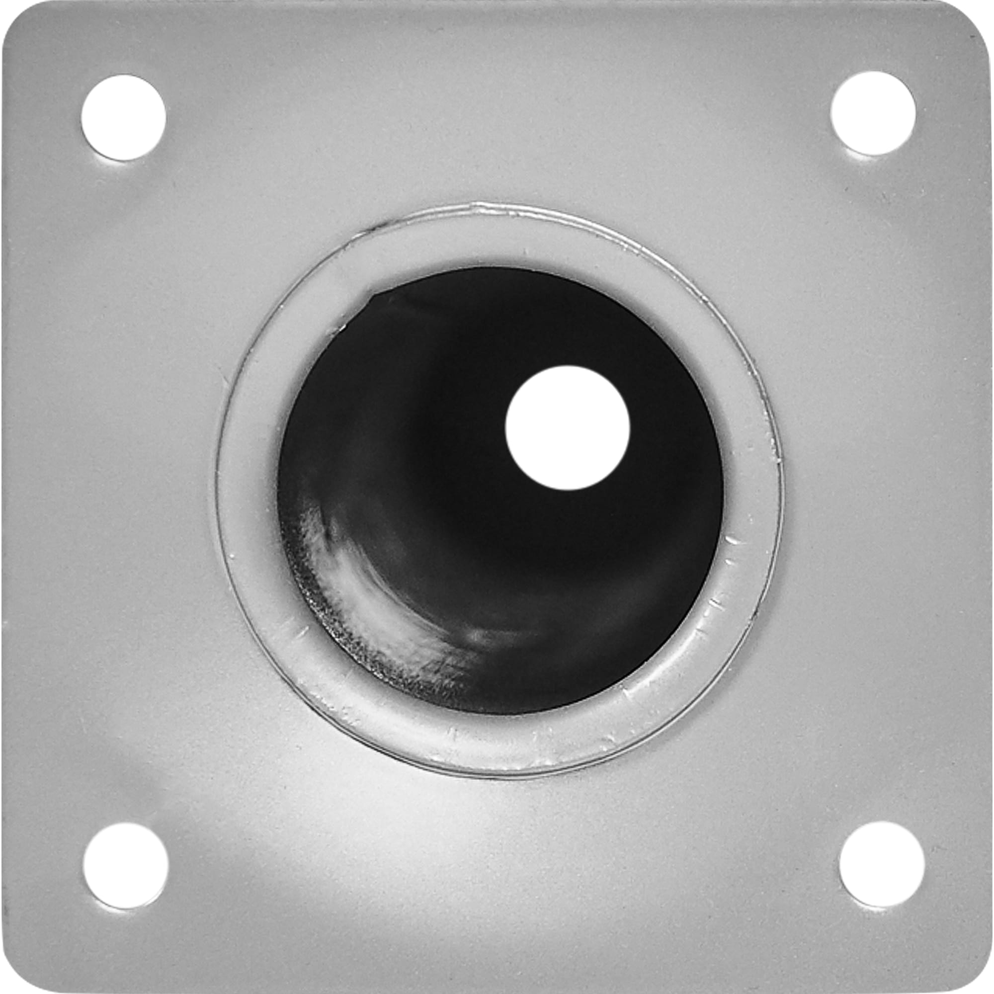 82732777 Ножка круглая 400х30 мм, сталь, цвет серый Santreyd  - Вид №3