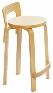 Artek Высокий табурет из березы L-leg