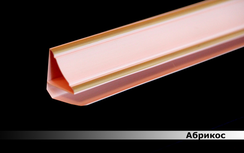 Потолочный плинтус Абрикос софитто DEKOR PANEL DP281