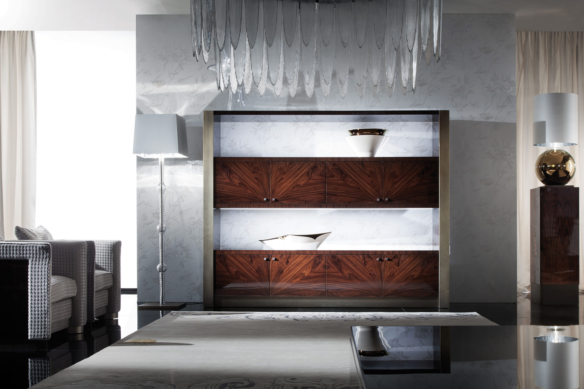 1084 Coliseum книжный шкаф - giorgio collection  - Вид №5