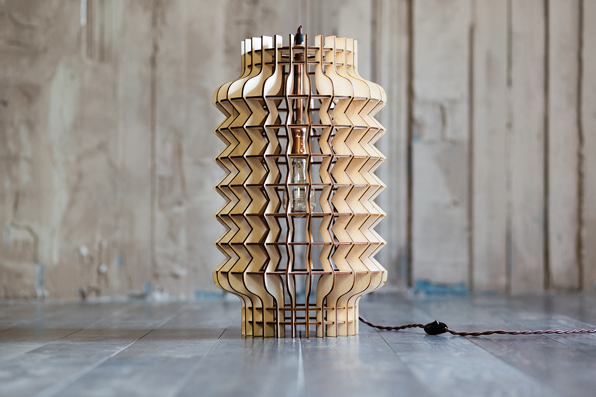 Напольная лампа Китайская Башня S0030 ALBERO НЕОБЫЧНЫЕ 015993 Бежевый  - Вид №4