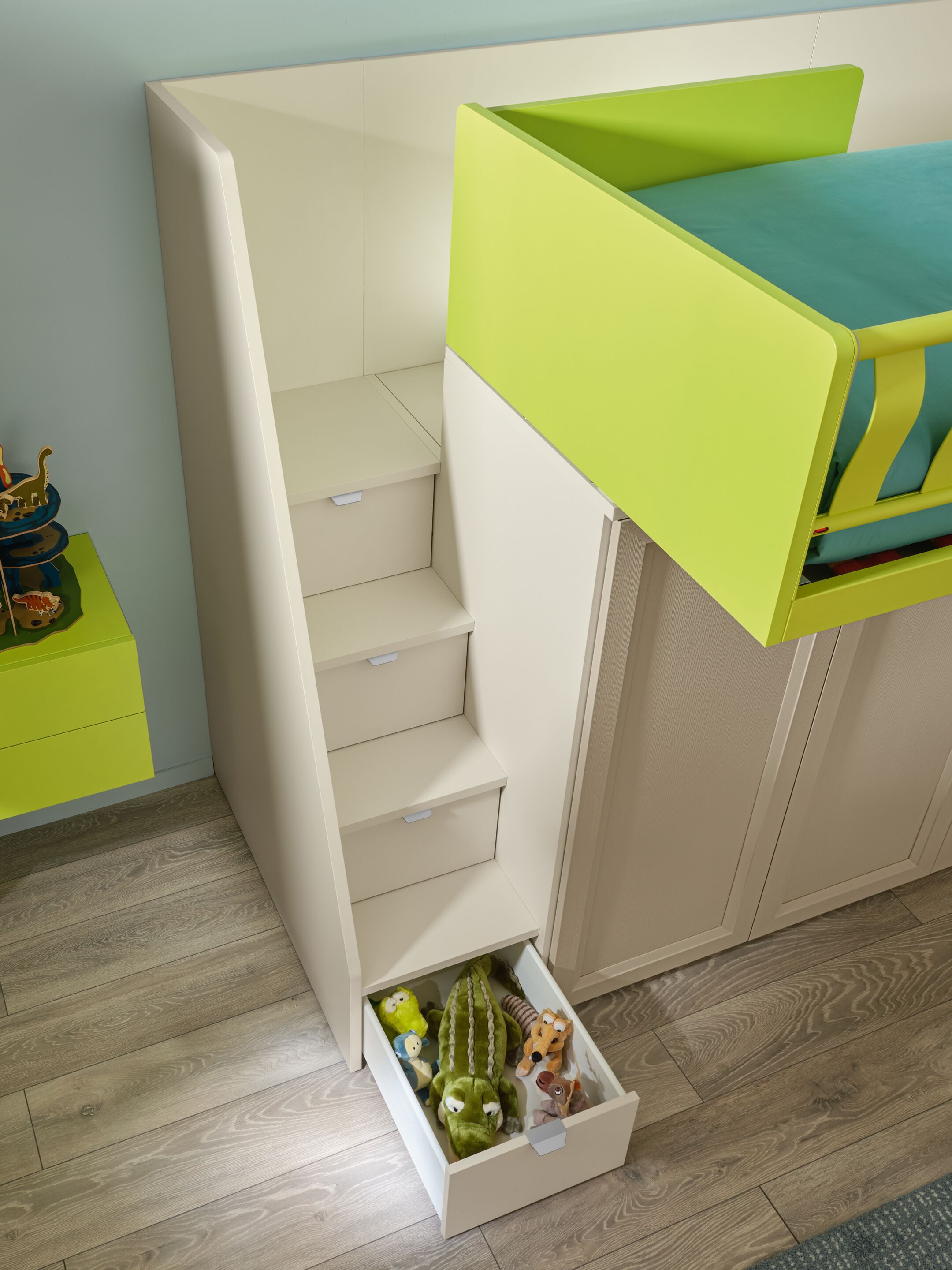 Состав с двухъярусной кроватью Level Smart Moretti Compact KC512 ARCH-00123499 - Вид №5