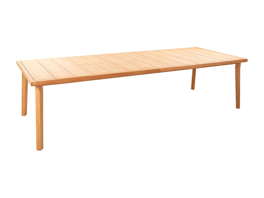 Прямоугольный садовый стол из тикового дерева Jati Kebon Lynn ARCH-00053059