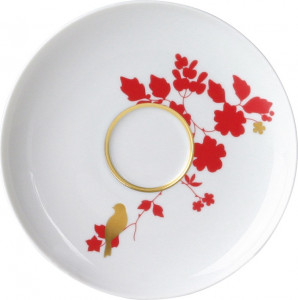 10588957 Sieger by Furstenberg Чашка чайная закругл. с блюдцем Sieger by Furstenberg "Мой фарфор! Сад императора" 200мл Фарфор