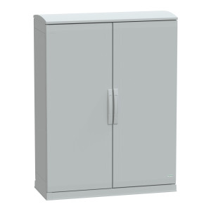 NSYPLAZT12104G 7035 ШКАФ PLAZT СО СПЛОШ. ДВ. 1250Х1000Х420 Schneider Electric Thalassa