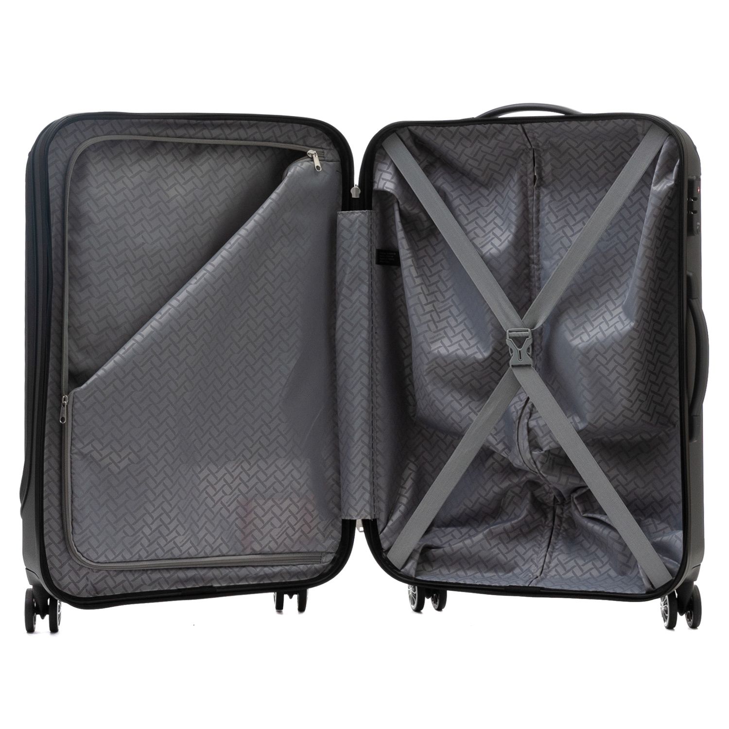 73045-04 Чемодан 73045 4-wheel trolley M with Vortasche Travelite City - Вид №2