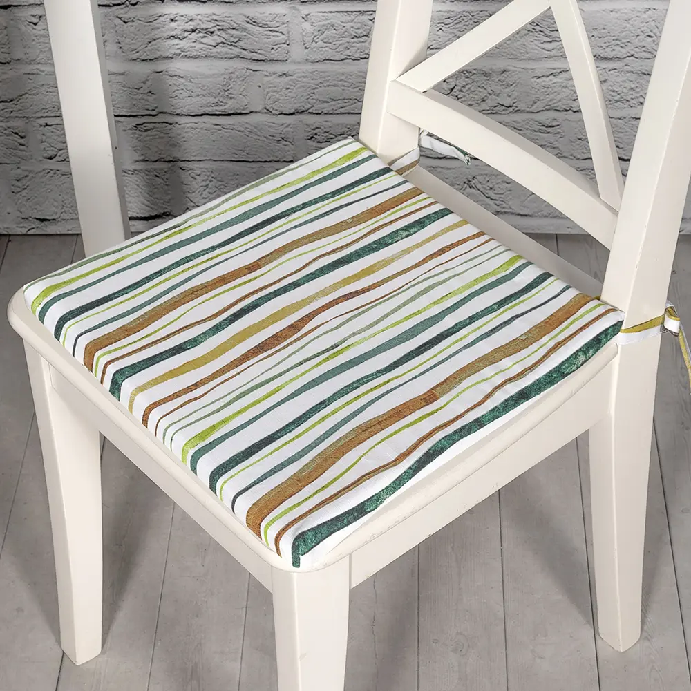 Подушка для стула Ордината 35x35 см хлопок мультиколор 89076480 STLM-2198329 Altali  - Вид №3
