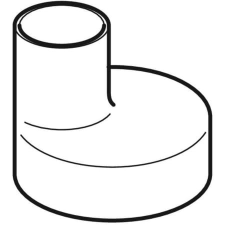 363.558.16.1 Переход эксцентриковый Geberit PE, короткий Geberit  - Вид №1