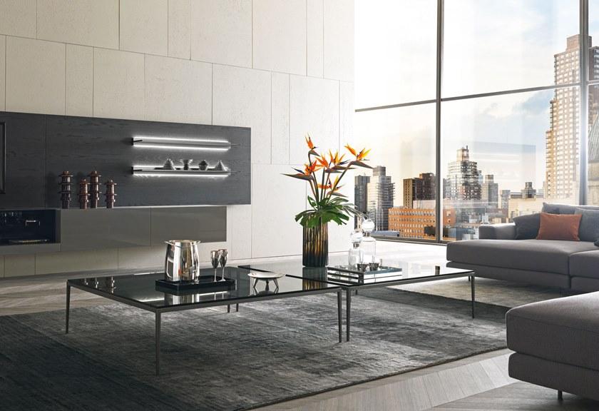 MisuraEmme Прямоугольный стеклянный журнальный столик Atelier sun-id-1362163 - Вид №5